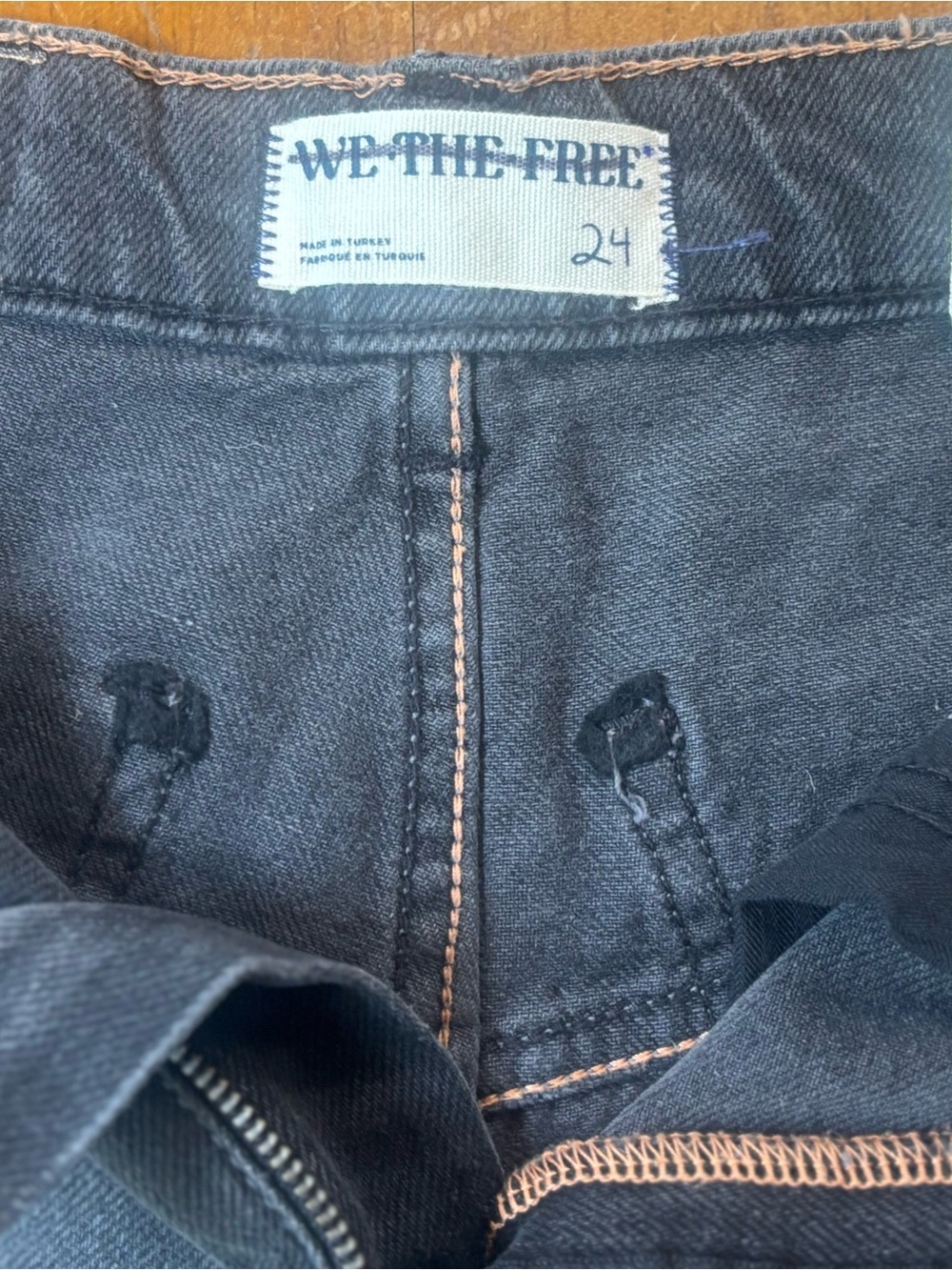 Free People We The Free Tinsley Jeans Size 24 - Picture 6 of 12